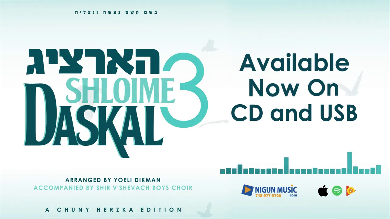 Shloime Daskal - Hartzig 3 - Album Preview | שלומי דאסקל - הארציג 3