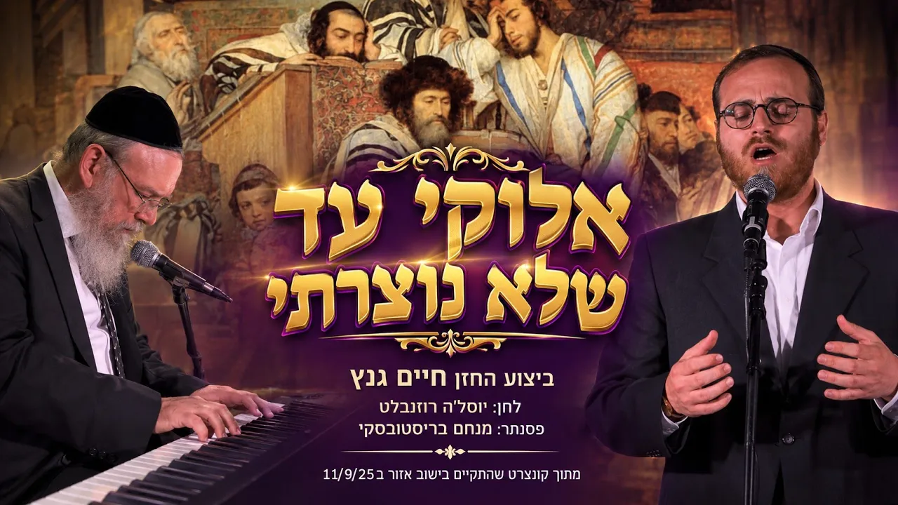 אלוקי עד שלא נוצרתי - החזן חיים גנץ/ Elikai ad Shelo Notzarti - Cantor Chaim Gantz
