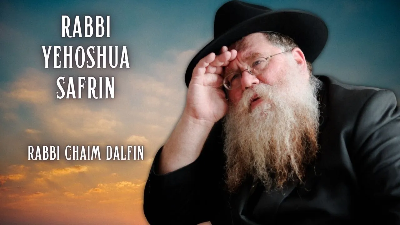 Rabbi Yehoshua Safrin, Manhattan Komarna Rebbe - his relationship w R Yoel Kahan - RC Dalfin Yiddish