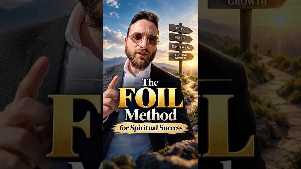 The FOIL Method for Spiritual Success - Rabbi Ori Strum