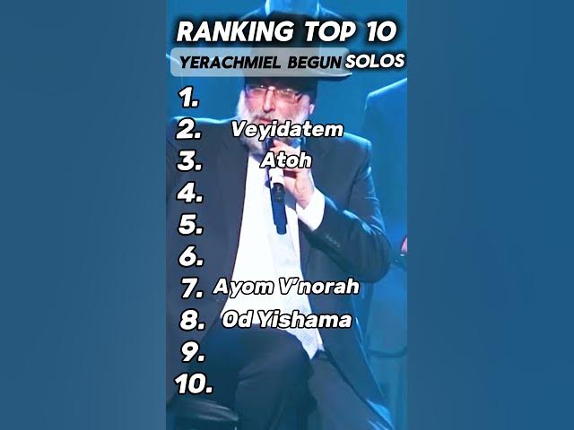 Top 10 Yerachmiel Begun Solos! #פרחימיאמי #mbc