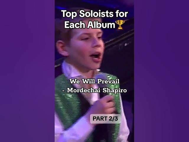 Most Solos per Album Pt.2 - Simcha Song to Moshiach #mbc #shorts