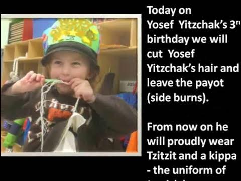 3 YEAR OLD HAIR-CUTTING! What is an Upsherin? Upshernish Jewish Traditional Hair Cutting Ceremony