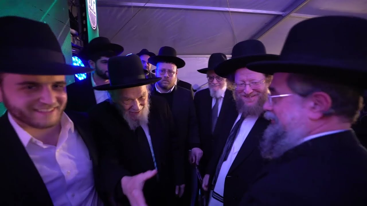 משא רשכבה"ג מרן ראש הישיבה הג"ר משה הלל הירש בהנחת אבן הפינה בנתיבות. כ"ג טבת תשפ"ה