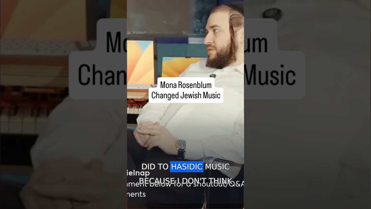 Mona Rosenblum Changed Jewish Music @mendyhband @Mendyportnoymusic @ThankYouHashem