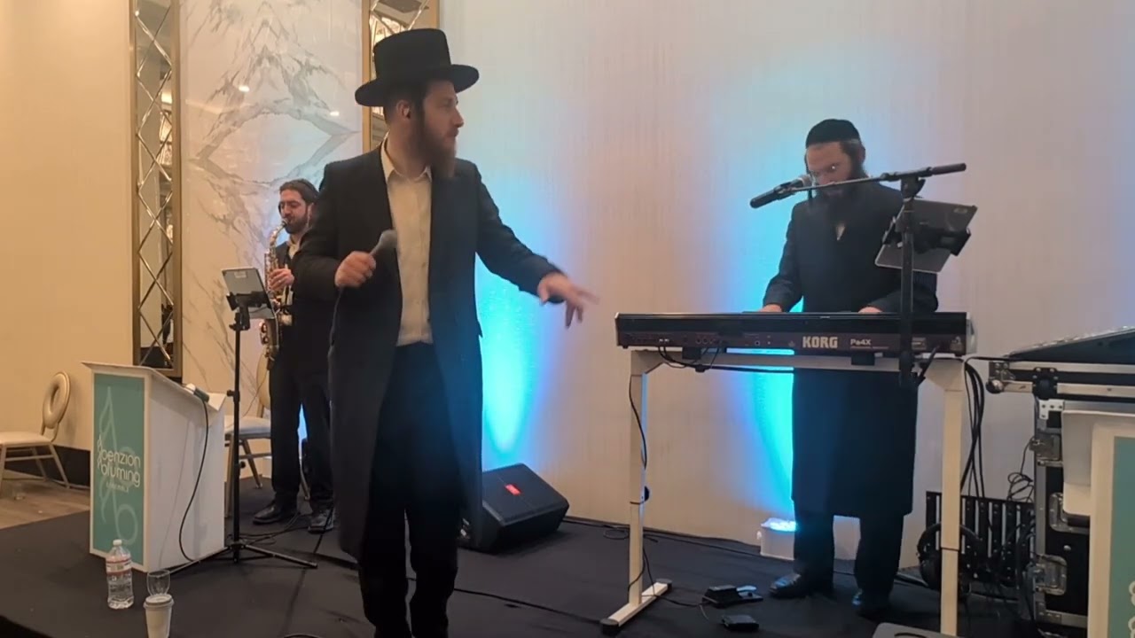 Chaim Green Live Wedding Performance ft. Bentzion Bluming & Epic Saxophone 🎷