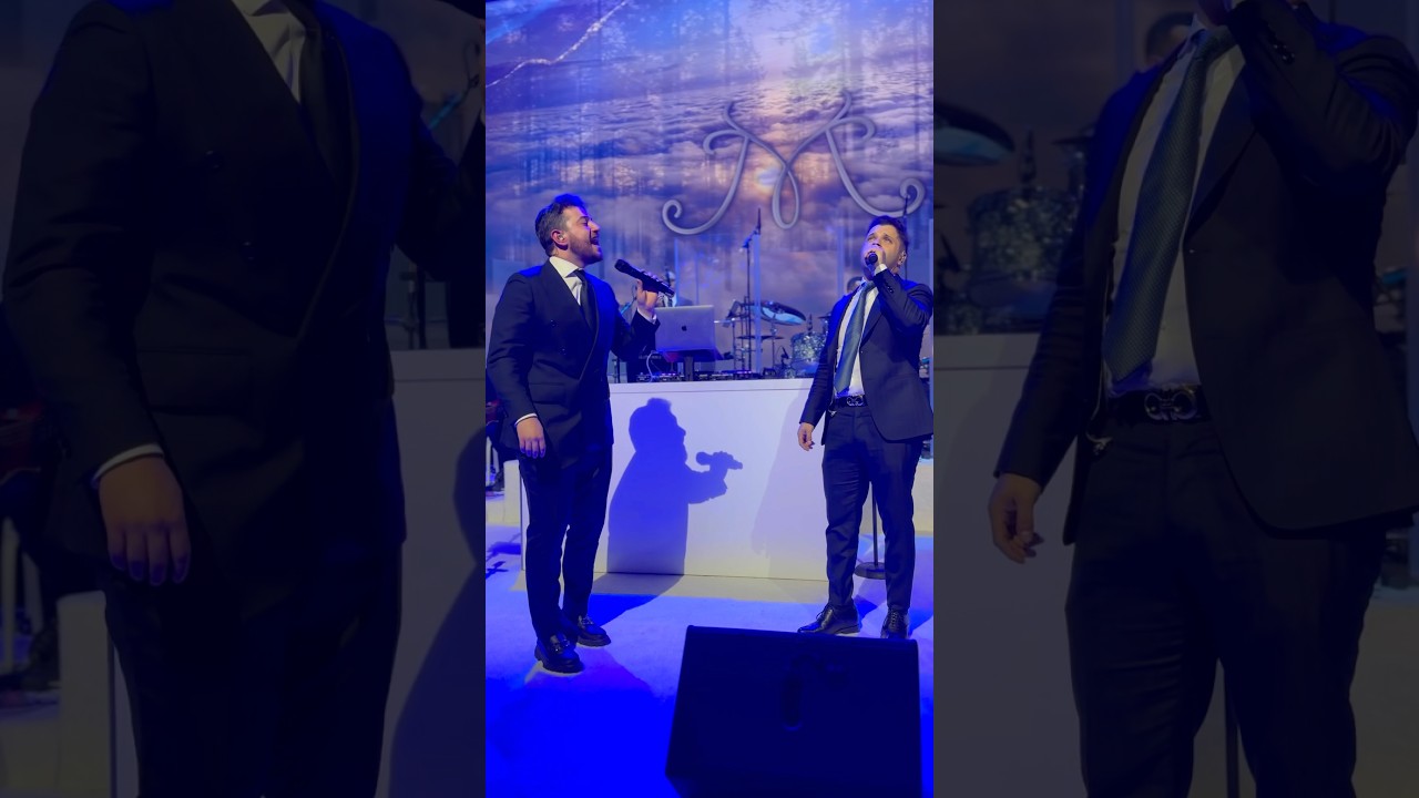 Itzik Dadya and Moshe Tischler singing Modeh Ani with Mendy Panski