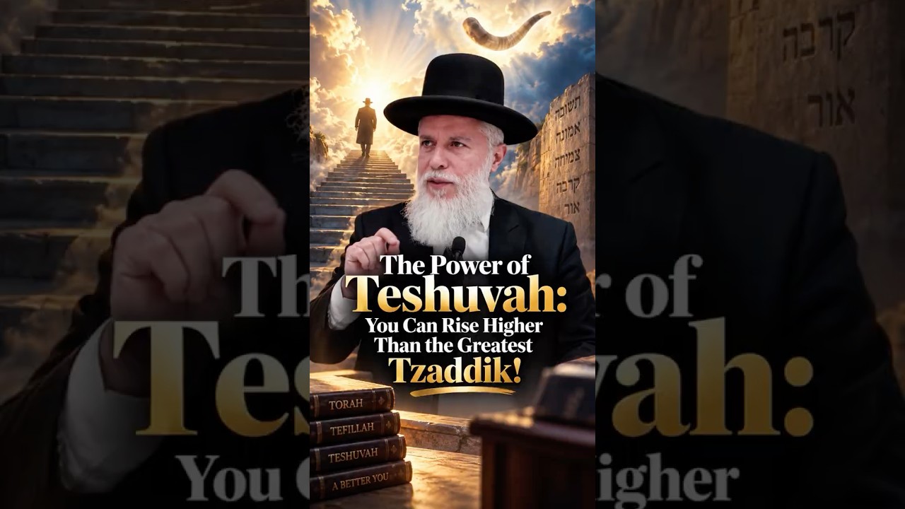 The Power of Teshuvah: You Can Rise Higher Than the Greatest Tzaddik - Rabbi Zamir Cohen