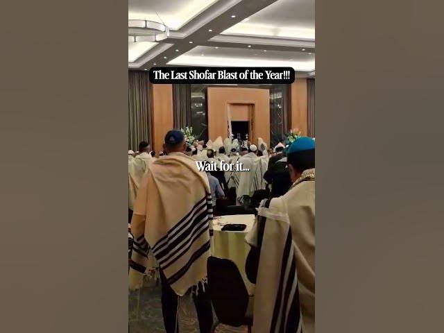 The FINAL shofar blast of the year