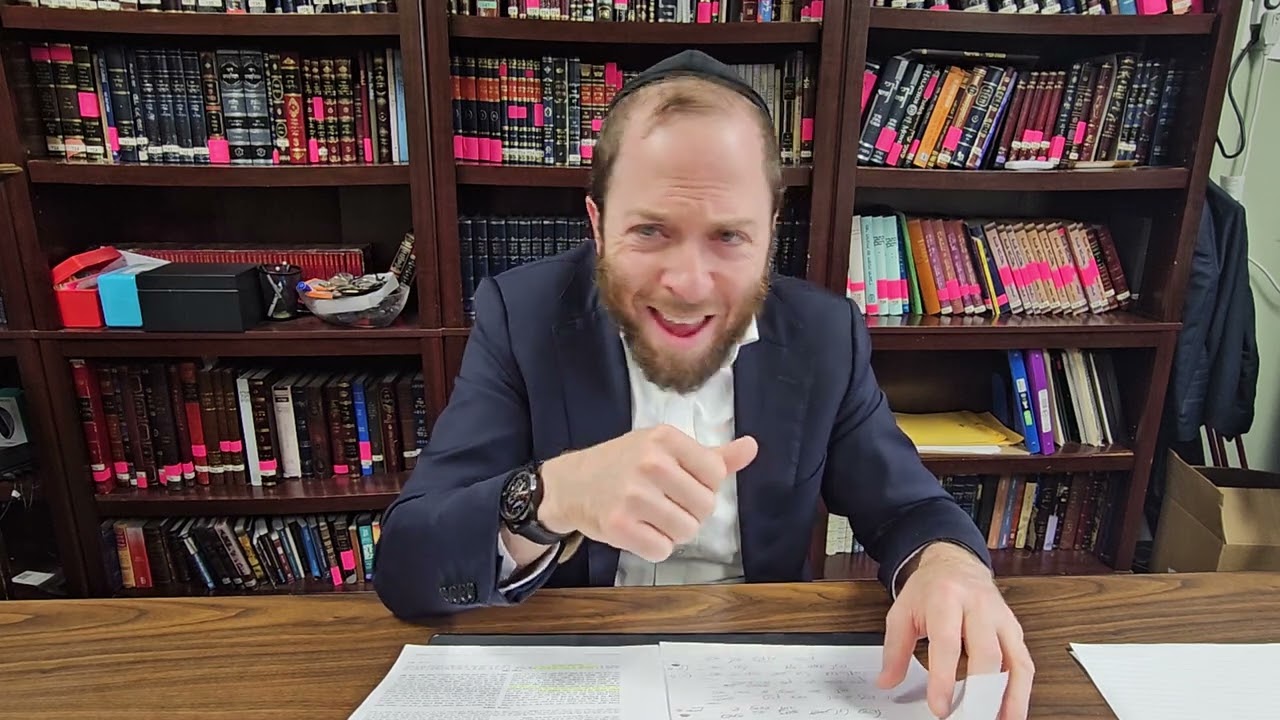 ROSH HASHONA ON SHABBOS  WHAT'S DIFFERENT   PISKEI DINIM 1