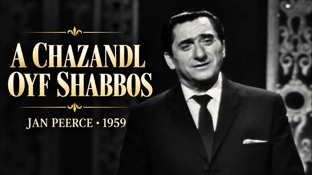 Jan Peerce A Chazandil oyf Shabbos | יאַן פּירס – אַ חזנדל אויף שבת