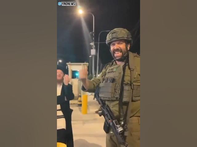 IDF soldier sings with a Belzer Chassid a heartwarming Kah Echsof