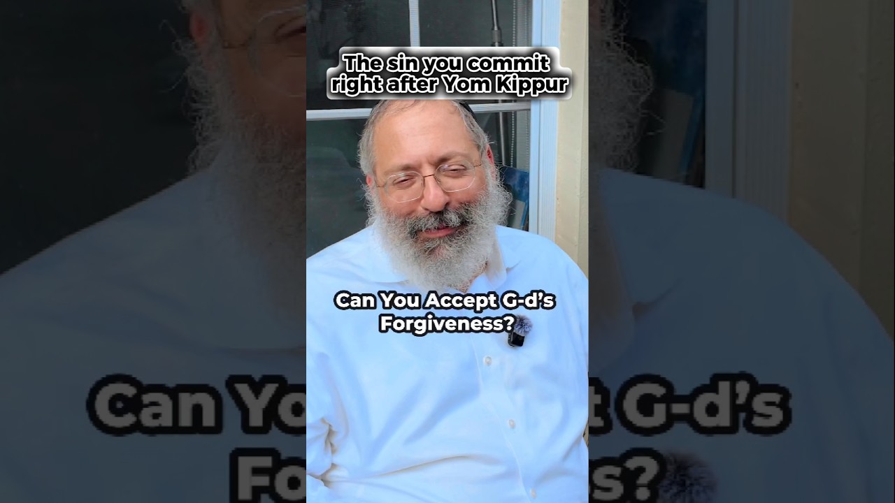The Sin You Commit After Yom Kippur