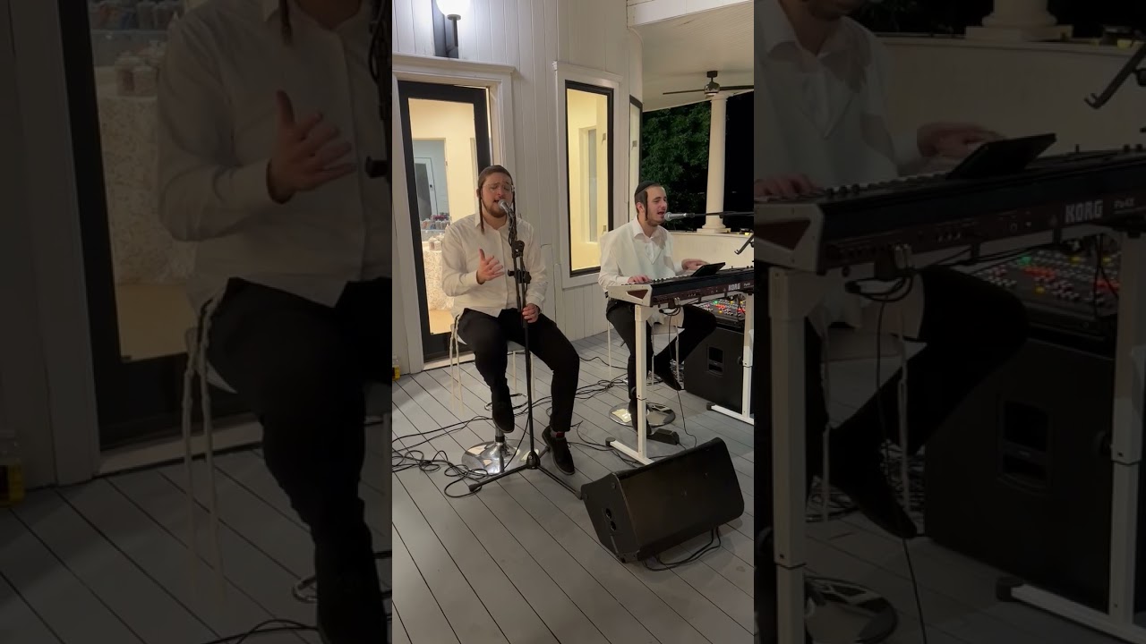 Duvid Feder with Nuchem Weinberger