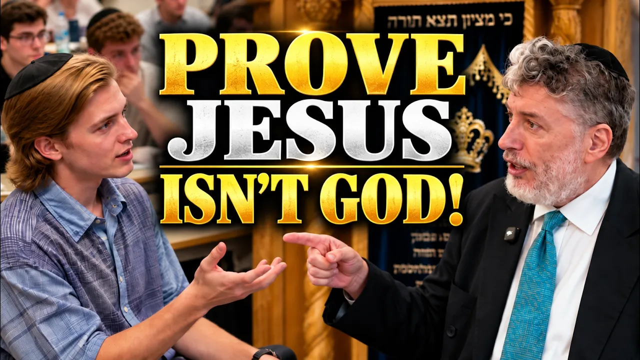 Student Challenges Rabbi Singer: Prove Jesus Can’t Be God