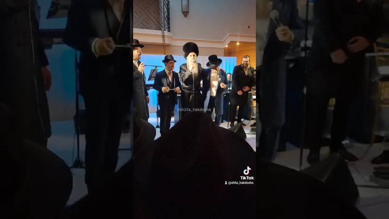 MBD 👑 singing a BRAND NEW SONG at his grandchild's wedding along with Yeedle and Lipa Schmeltzer