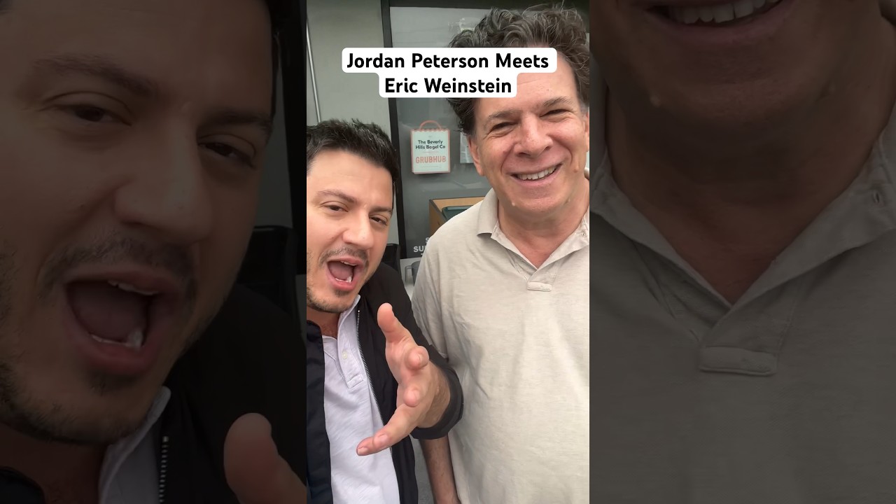 #jordanpeterson Meets #ericweinstein #shorts #comedy #impressions ​⁠