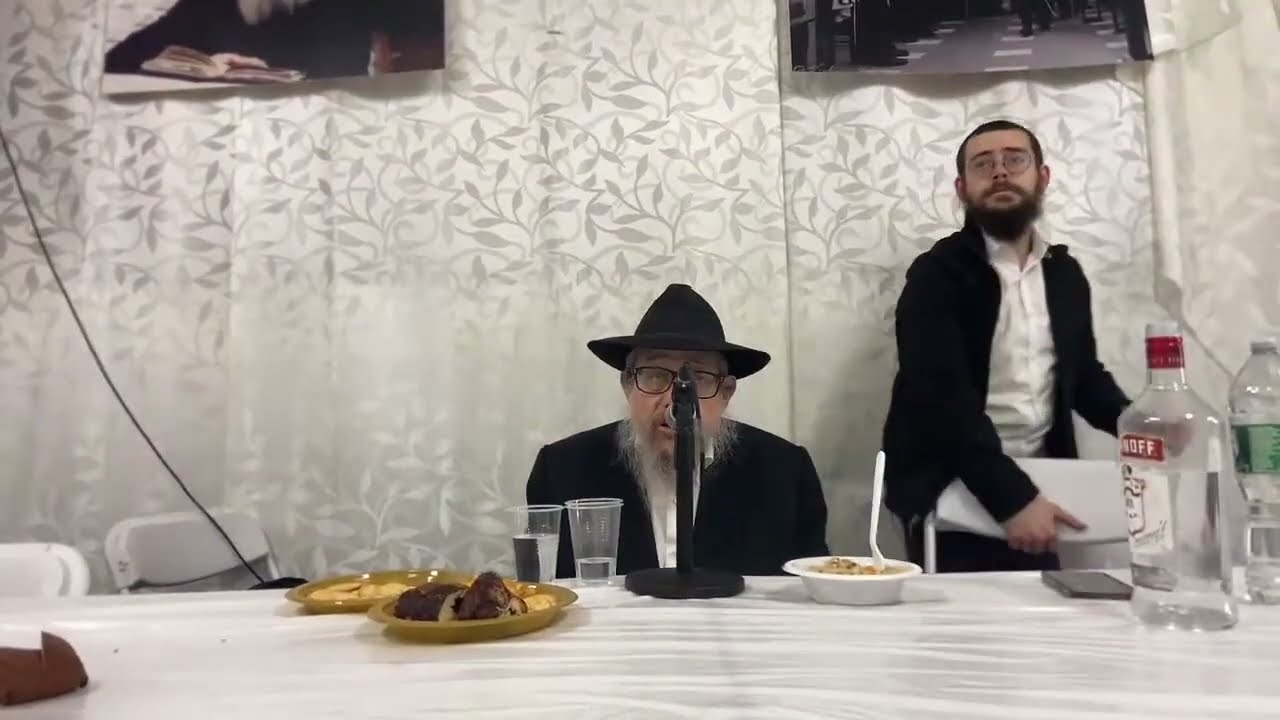 התוועדות חול המועד סוכות מועדים לשמחה, הרב שלום חאריטאנאוו שנת תשפ"ז