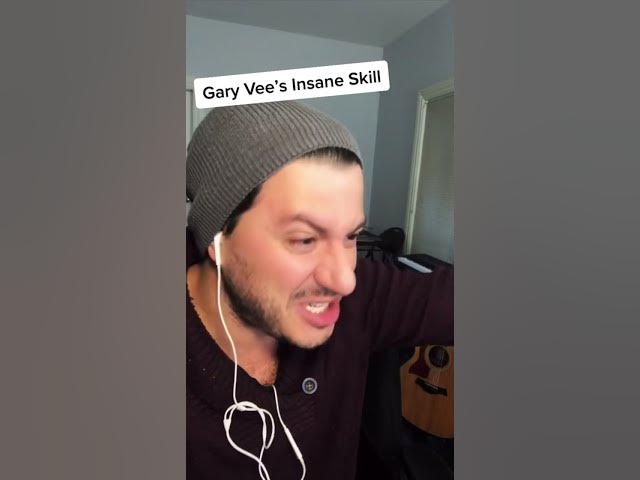 Gary Vee’s INSANE Skill #shorts #comedy #impressions #parody #impersonation #garyvee #askgaryvee