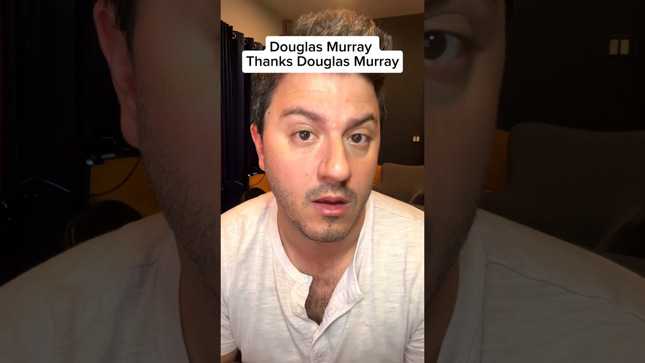 Douglas Murray Thanks Douglas Murray #shorts #douglasmurray #comedy #impression #israel