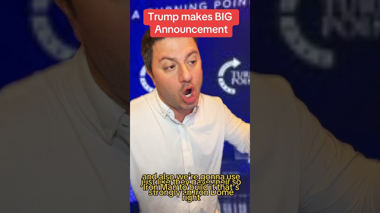 Trump makes BIG announcement! #shorts #trump #donaldtrump #impressions #impersonation #parody