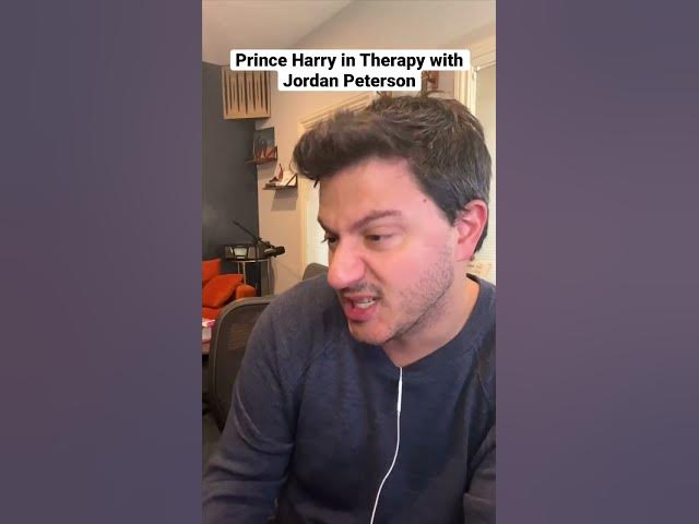 #princeharry in Therapy w/ #jordanpeterson #shorts #comedy #parody #impressions #impersonation