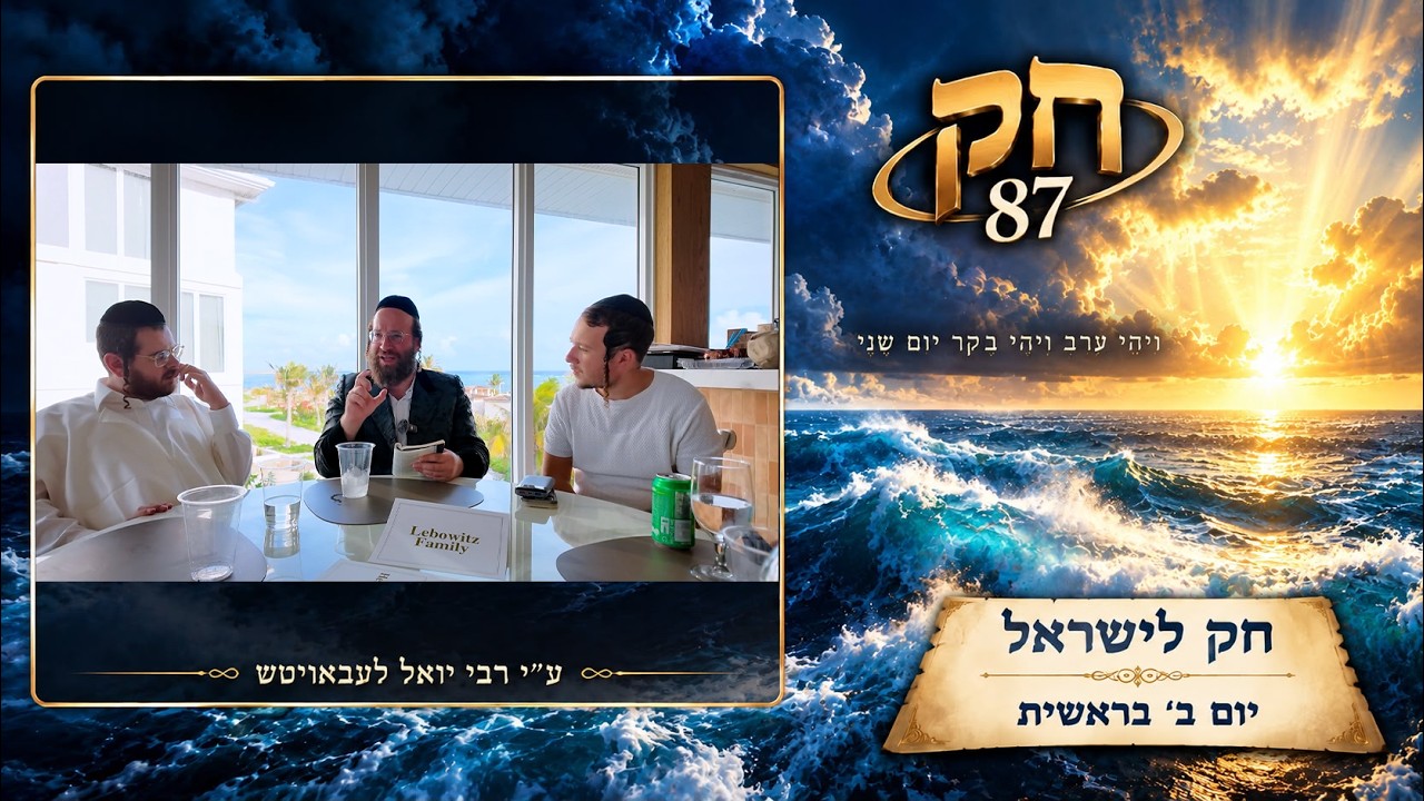 Chok L'Yisroel: Bereishis, Day 2 | R' Yoel Lebovits (Ep. 323)