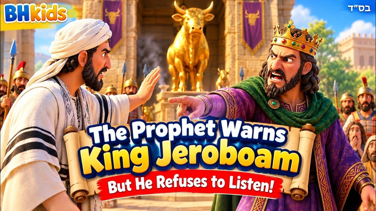 King Yerovam👑 – When a Miracle Isn’t Enough | TORAH FOR KIDS AI