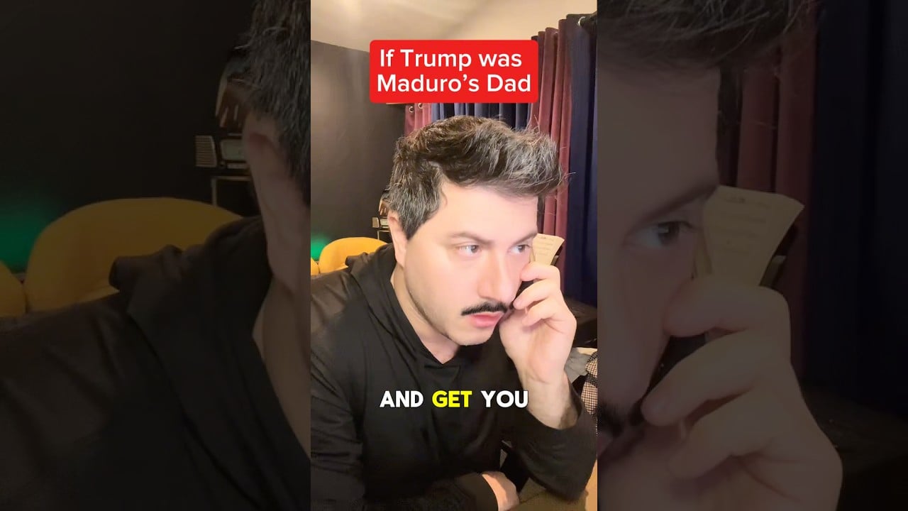 If Trump was Maduro’s Daddy #shorts #comedy #parody #impression #maduro #donaldtrump