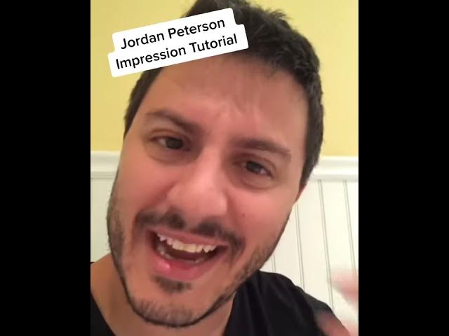 How to do Jordan Peterson... #shorts
