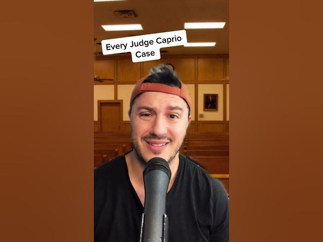 EVERY Judge Caprio case 👨‍⚖️ #shorts #comedy #caughtinprovidence #judgecaprio #impressions #parody