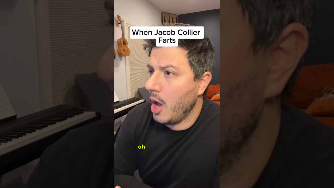 When @jacobcollier farts… #shorts #comedy #jacobcollier #impressions #impersonation