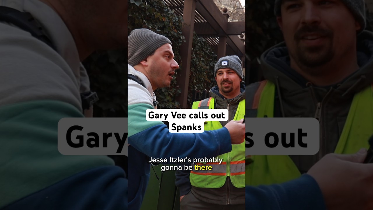 #garyvee calls out spanks! #shorts #askgaryvee #comedy #parody #impressions #jesseitzler