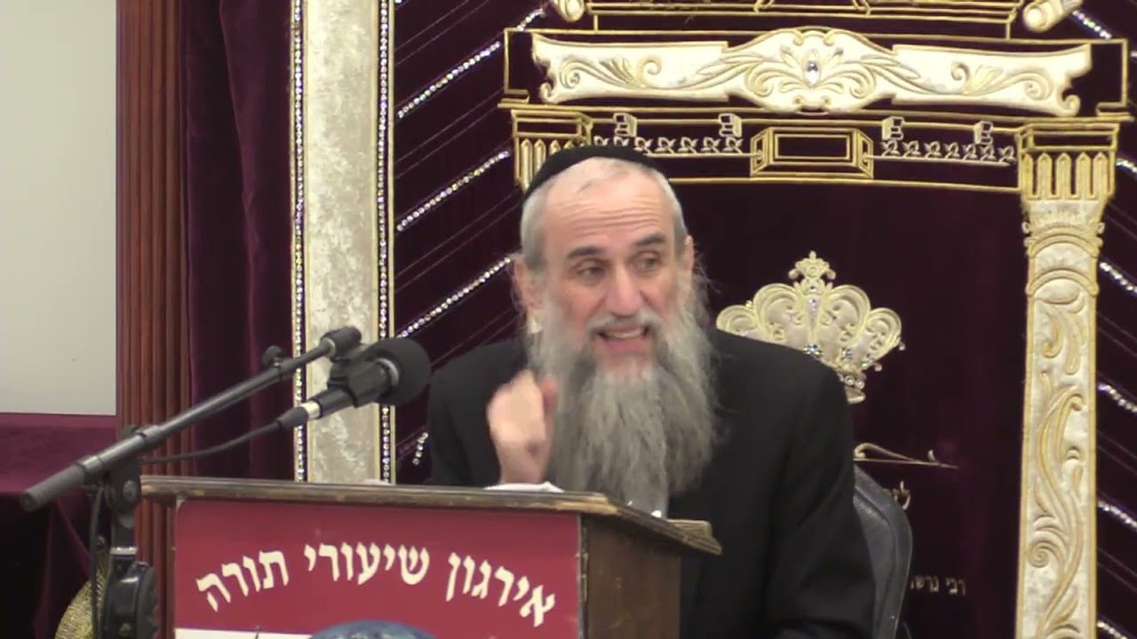 When Food & Usable Items Become Muktza - Rabbi Yakov Zev Smith
