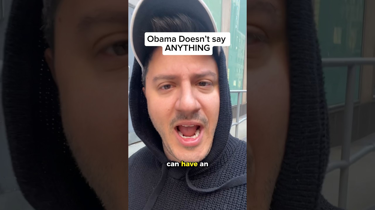 #barackobama says NOTHING! #shorts #comedy #impressions #obama #impersonation