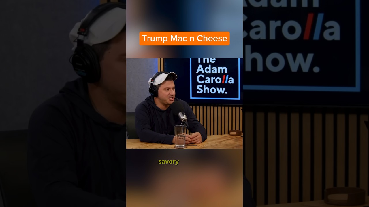 Trump Mac n Cheese! #shorts #comedy #impressions #adamcarolla #trump #donaldtrump #impersonation