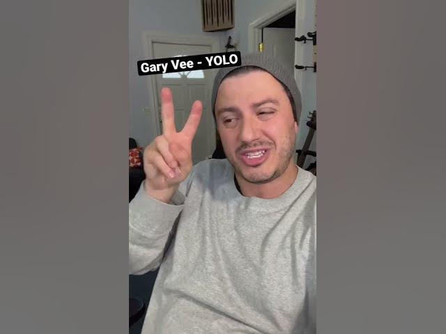 #garyvee YOLO #garyv #garyvee #garyvaynerchuk #askgaryvee #impressions #comedy #parody #impersonatio