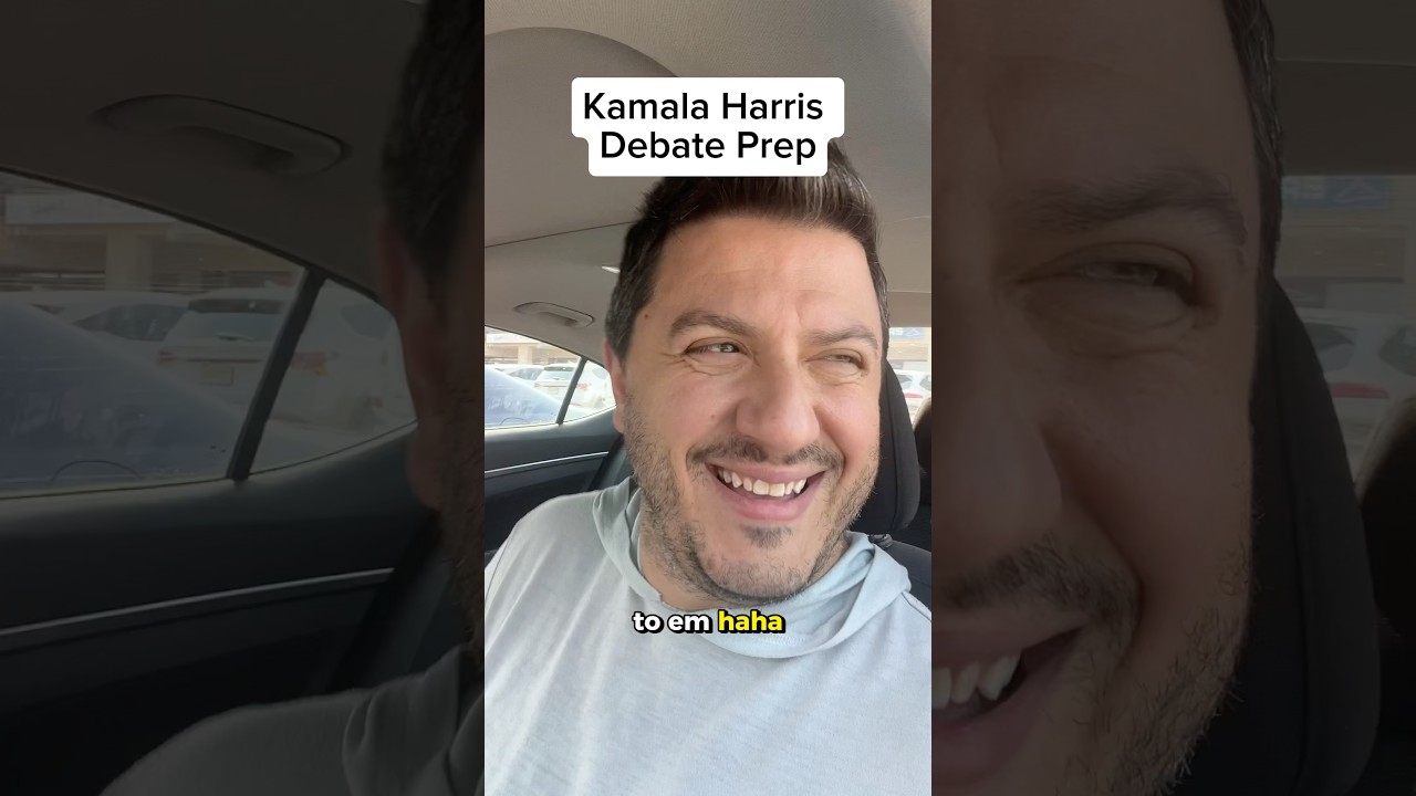 Kamala Harris debate prep! #shorts #impression #kamalaharris #comedy #election2024 #impersonation