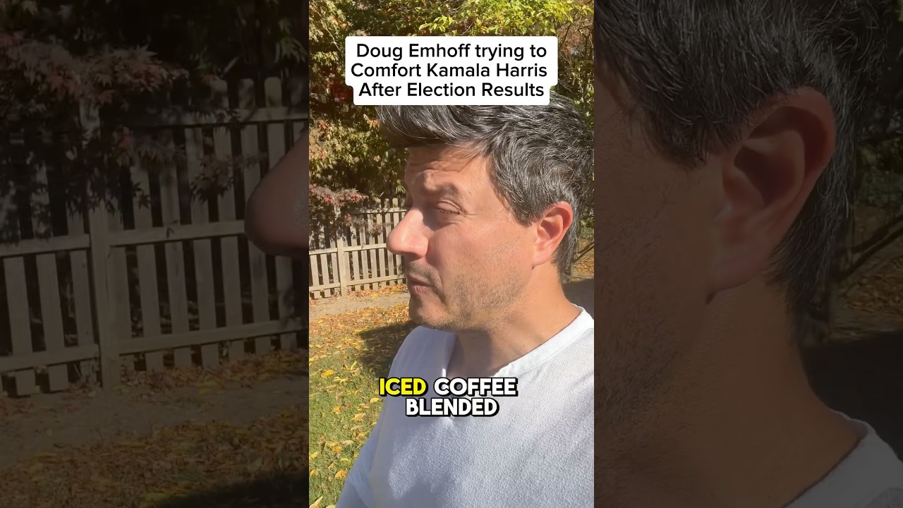 Doug tries to Comfort Kamala! #shorts #election2024 #comedy #parody #impression #kamalaharris