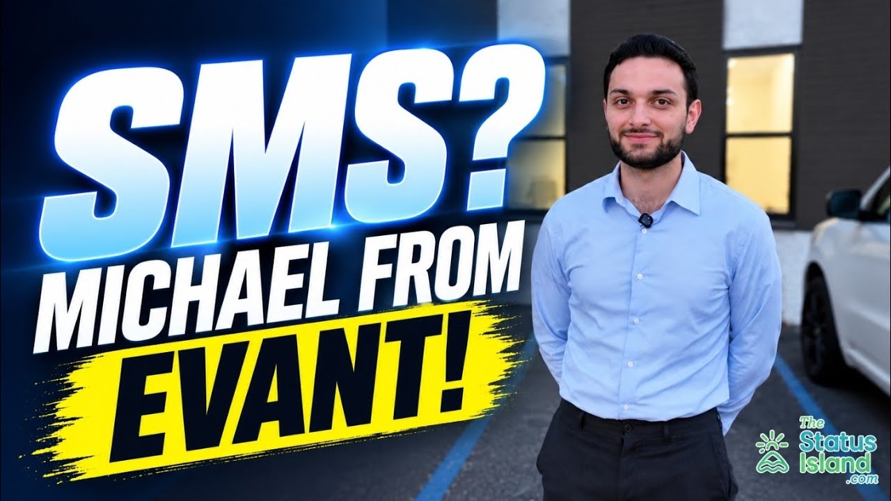 SMS? Michael from evant.app got you! Vlog with Michael in his new office! - Status Island