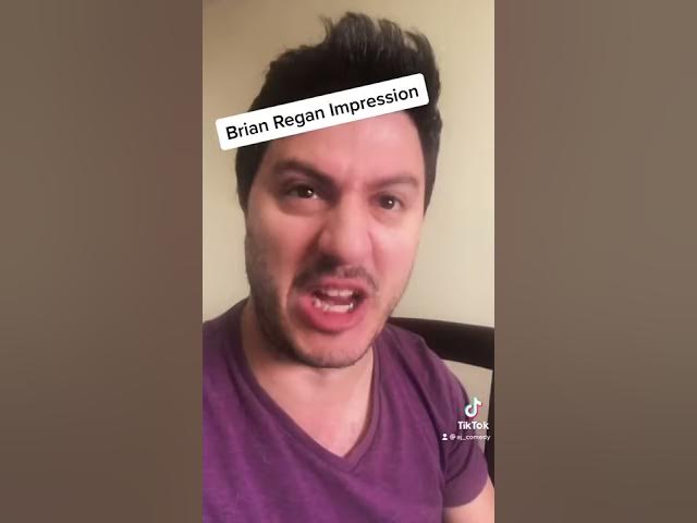 Brian Regan Impression! #shorts