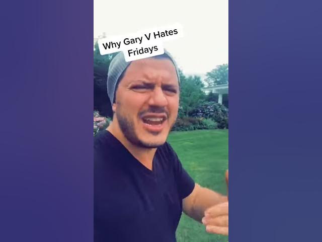Why Gary Vee HATES Fridays #shorts