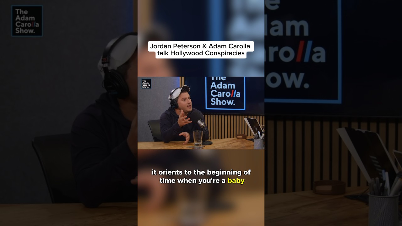 #adamcarolla &  #jordanpeterson talk Hollywood Conspiracy! #shorts #comedy #parody #impressions