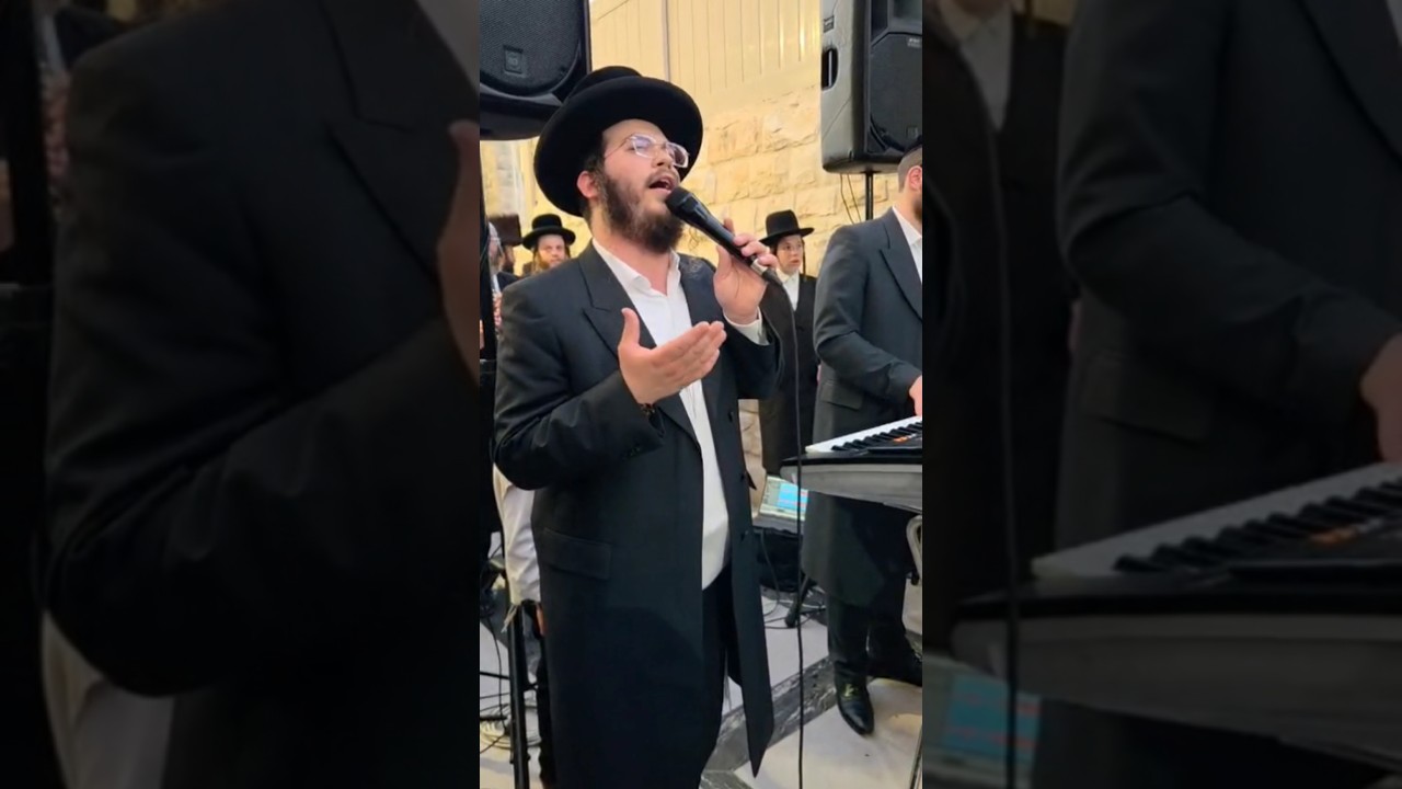 חופה מרגשת עם הזמר חיים מרדכי עקשטיין והקלידן איציק אייזנשטט #רגש #music #singer #live #חופה #חתונה