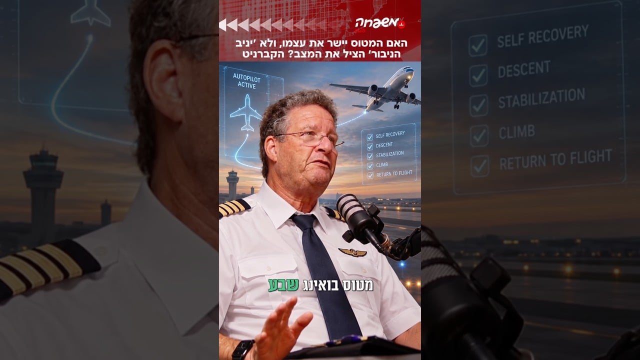 האם המטוס היה יוצא מהצלילה גם בלי ההתערבות של יניב הגיבור? ✈️ #על_הפרק