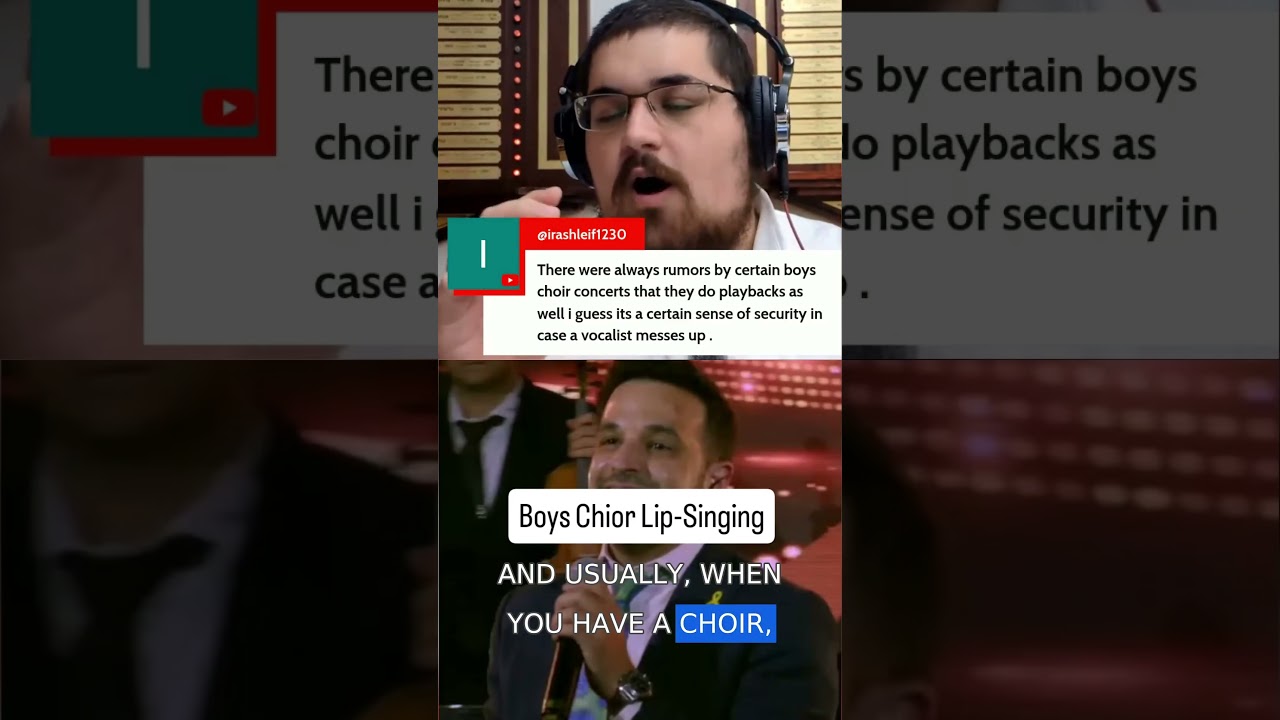 Boys Choir Lip-Singing is Awful #jewishmusic #live #stream @ybandmiami @ThankYouHashem