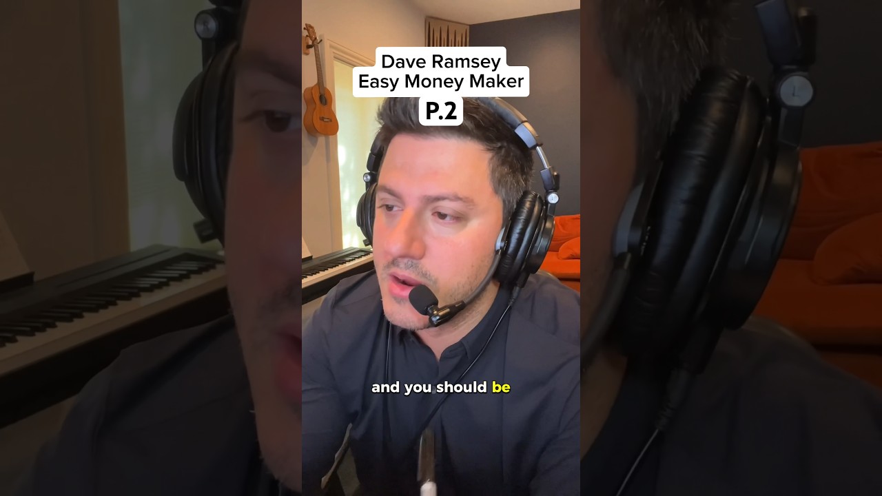 Easy Money Maker p.2 w/ #daveramsey #daveramseyinspired #shorts #comedy #parody #impressions