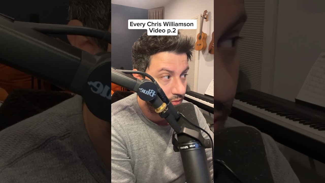 Every Chris Williamson Vid! P.2 #shorts #chriswilliamson #comedy #parody #impressions