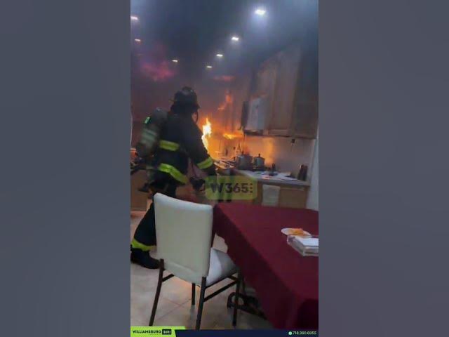 Oven fire on Kent Avenue prompts FDNY response; all evacuated safely, with no injuries reported.