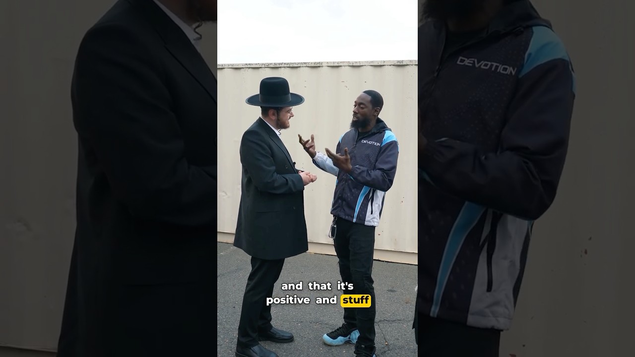 Hershy Weinberger Meeting with the FedEx guy who went viral singing RTVT 🎶